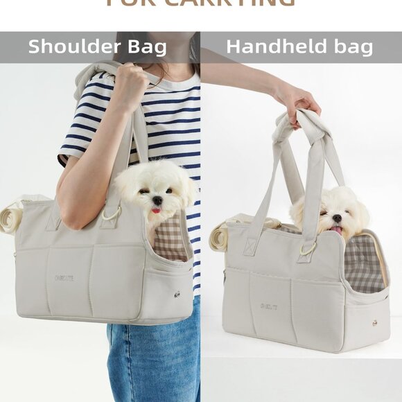 ONECUTE Cotton Dog Carrier For Small Dogs - Picture 2 of 4